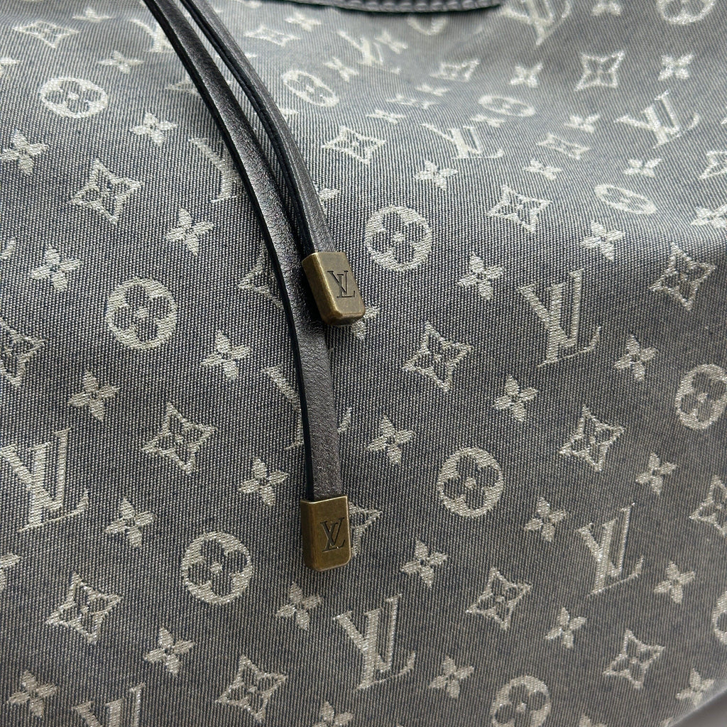 Louis Vuitton Mini Lin Monogram Manon PM Grey Shoulder Bag