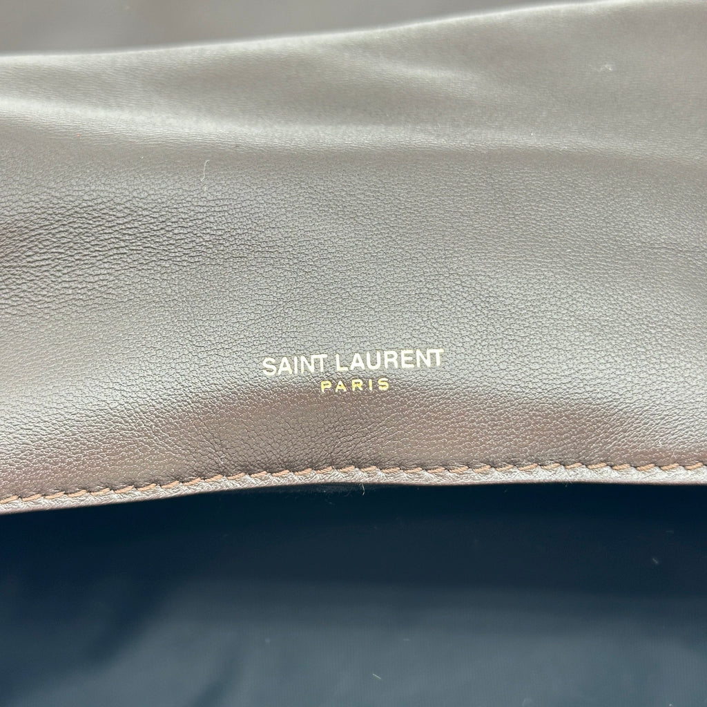 yves saint laurent  paris Jamie leather chain shoulder bag brown 805859