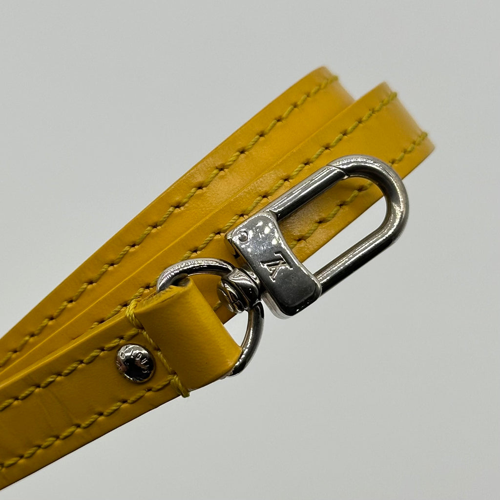 Louis Vuitton M40866 Epi Alma BB Tasche Gelbes Leder