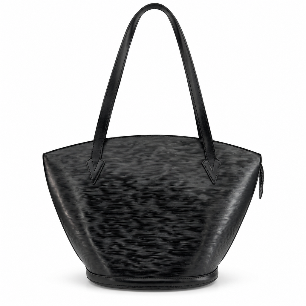 Louis Vuitton Epi Saint Jacques Shopping Shoulder Bag Black