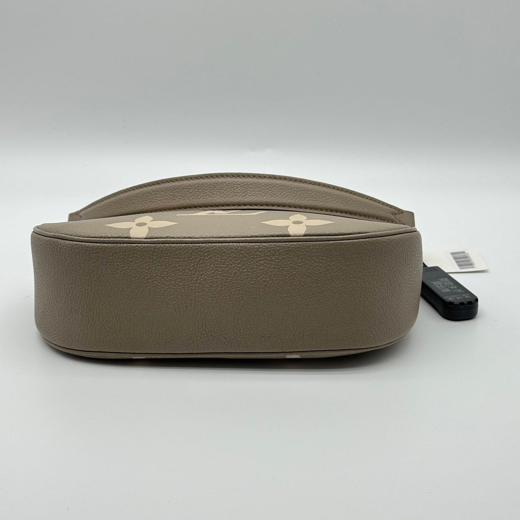 Louis Vuitton Monogram Empreinte Bagatelle M46112 Beige RFID