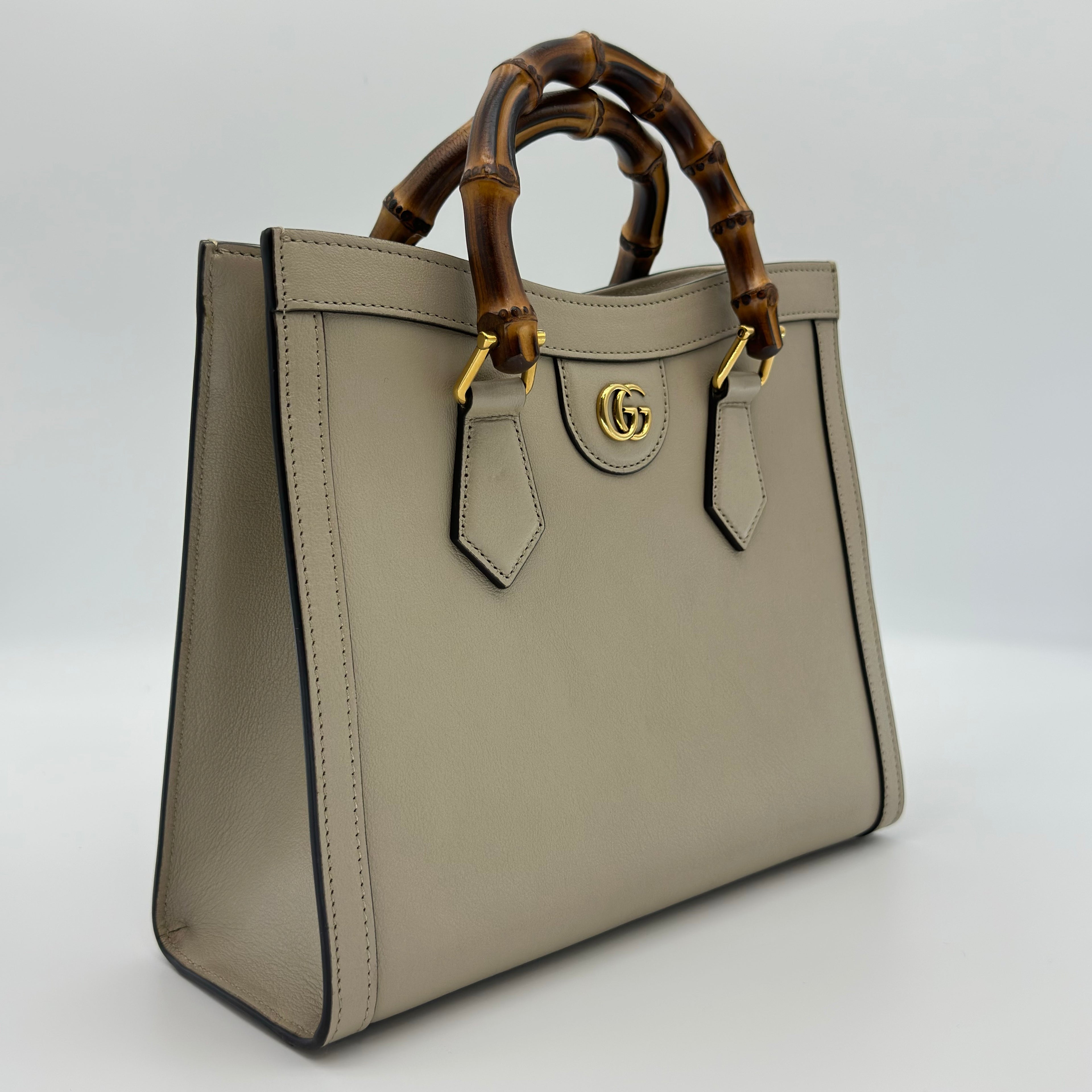 GUCCI Gucci Umhängetasche Diana Bambusleder 2-Wege