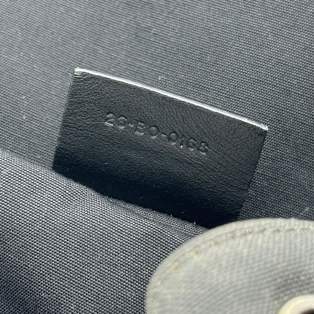 SAC A DOS DIOR HOMME MOTION EN NYLON GRIS ET CUIR NOIR GREY BACKPACK