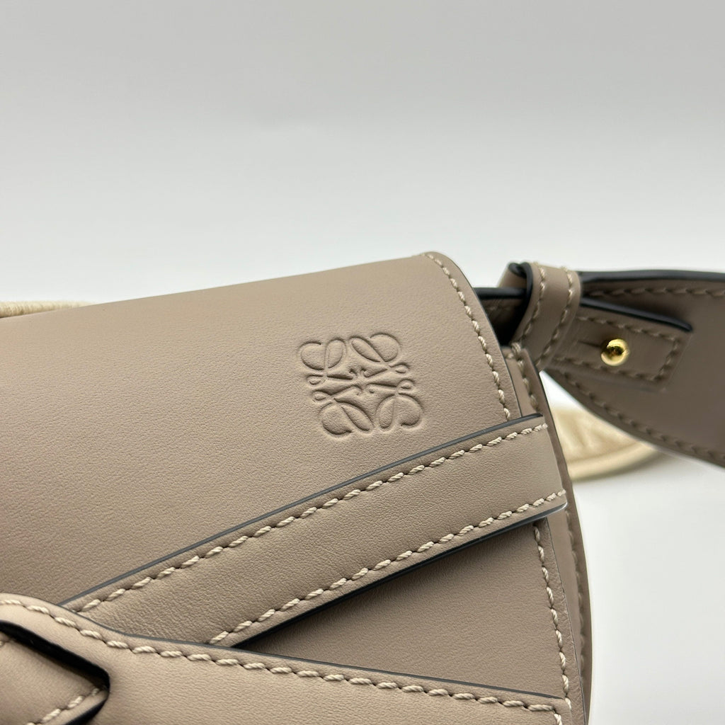 loewe gate dual mini bag soft calfskin