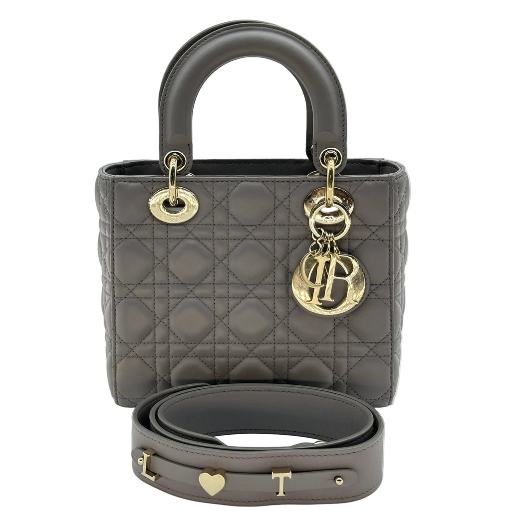 Christian Dior Lambskin Small My ABCDior Lady Dior