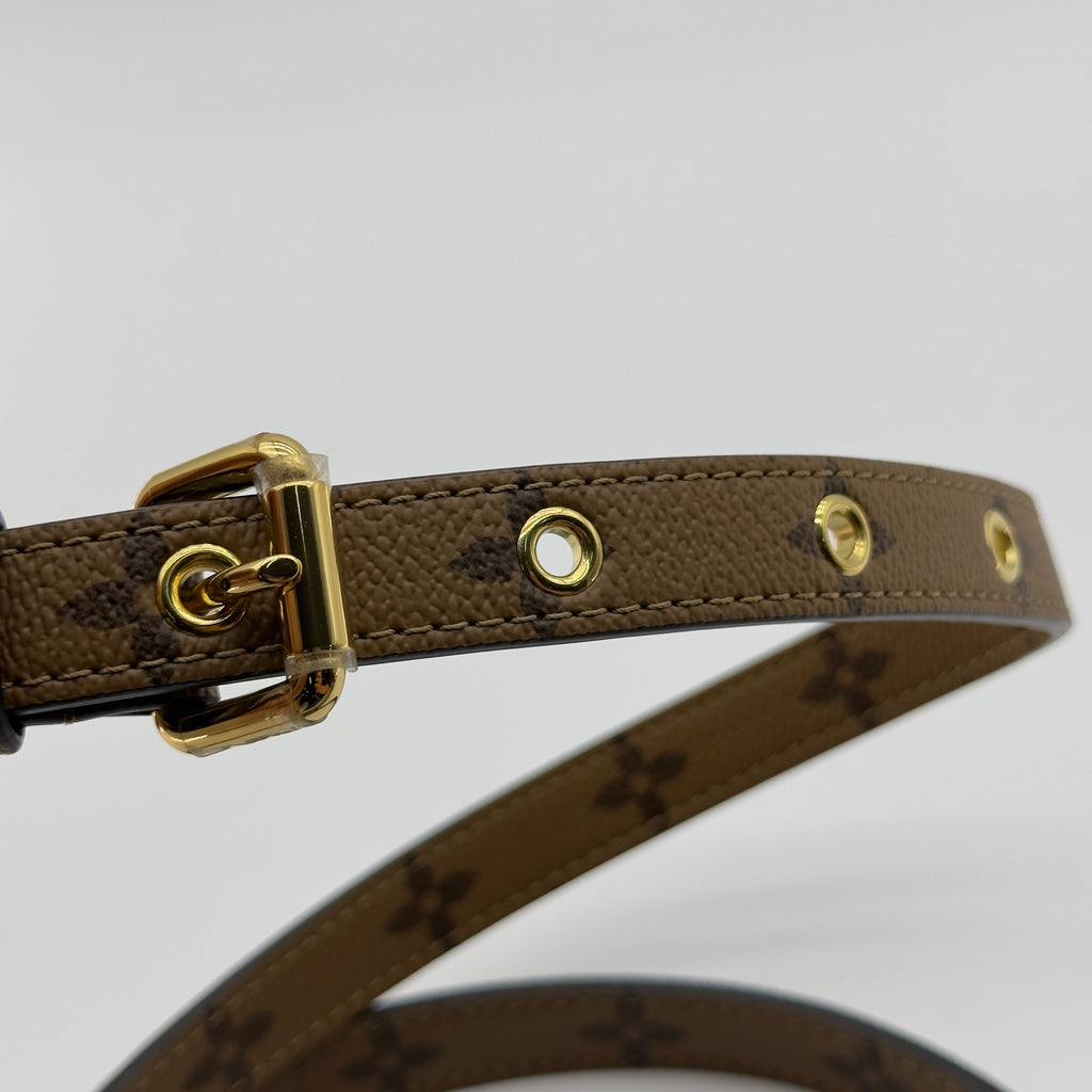 Louis Vuitton Monogram Reverse Canvas Pochette Métis MM Brown Crossbody Bag