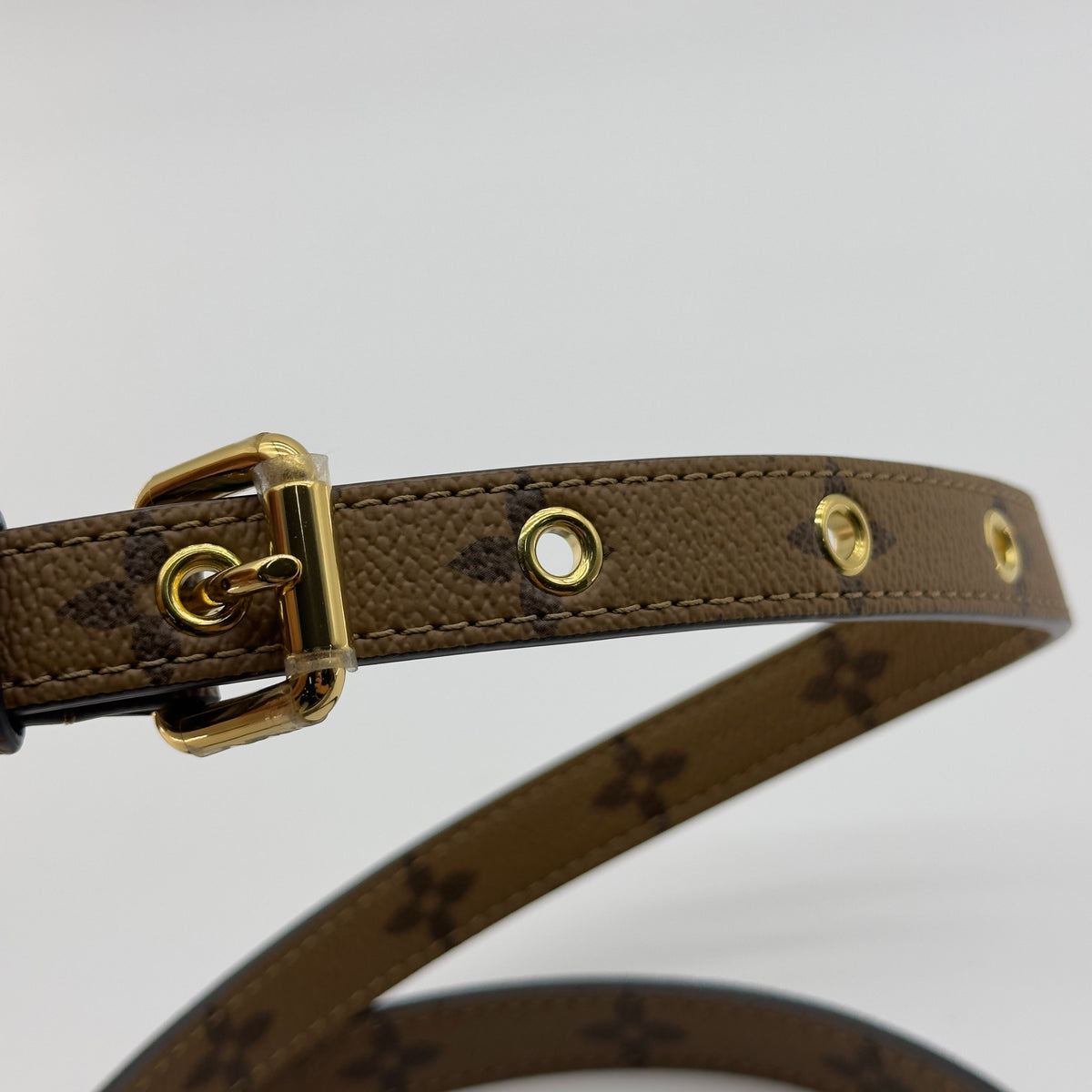 Louis Vuitton Monogram Reverse Canvas Pochette Métis MM Brown Crossbody Bag