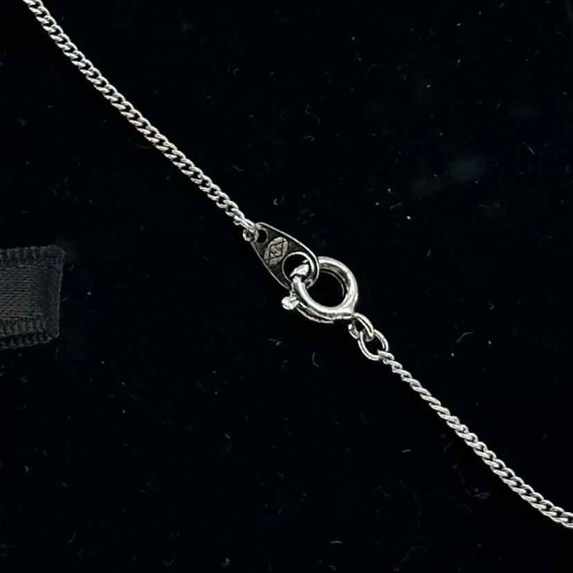 TASAKI Akoya Pearl Necklace with Cross Motif Silver