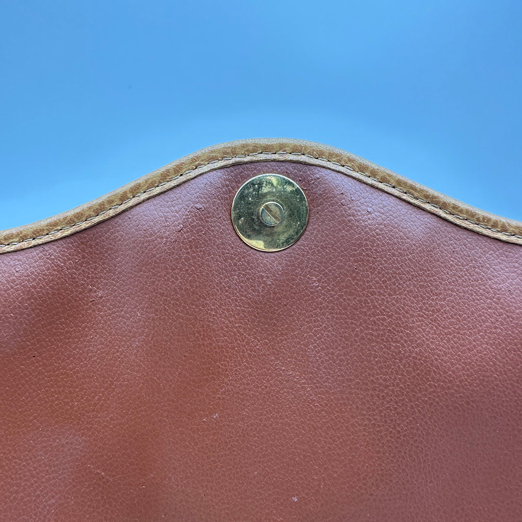 Dior Shoulder Bag leather Brown