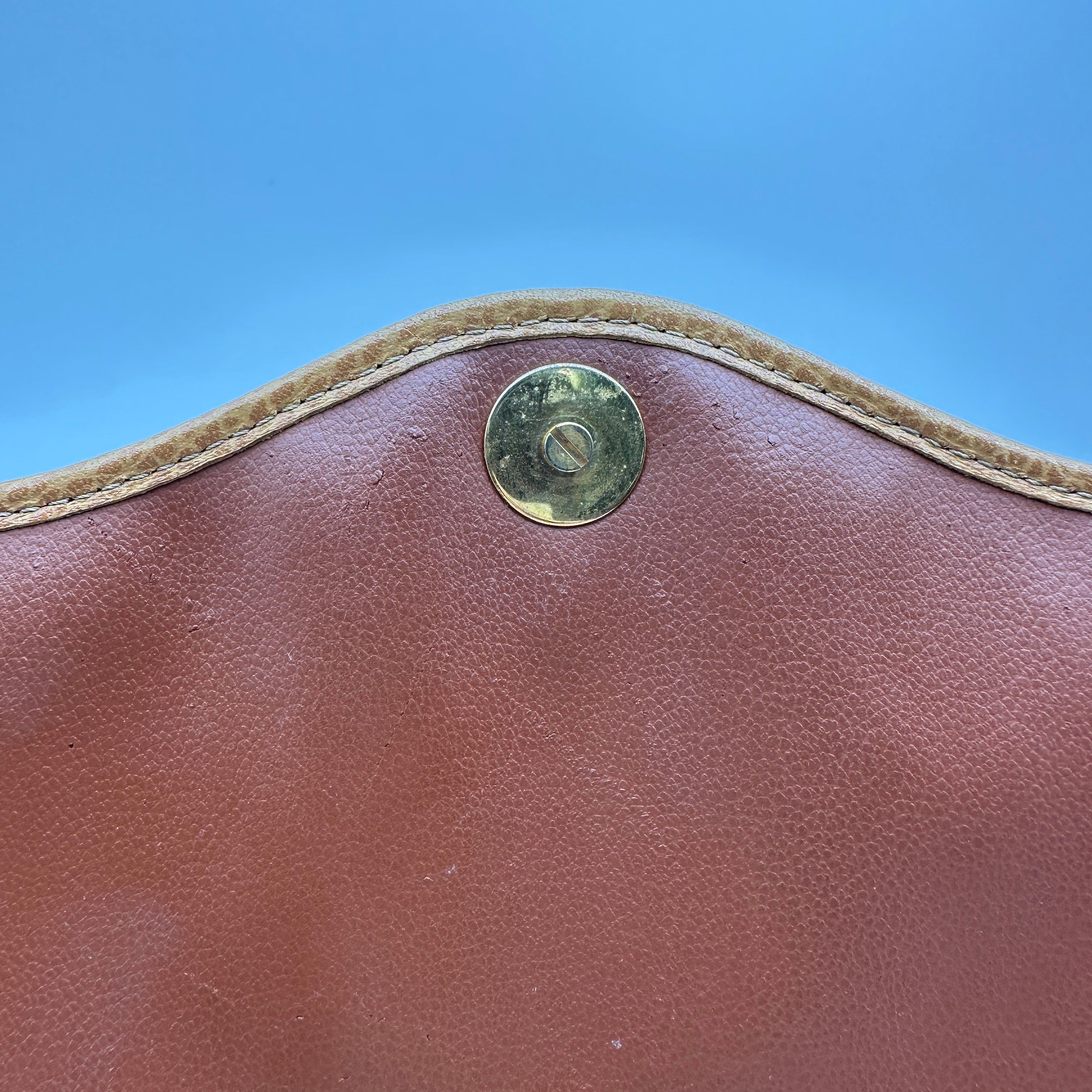 Dior Shoulder Bag leather Brown