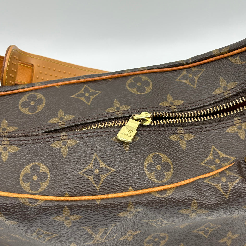 Louis Vuitton Monogram 帆布 Boulogne 小号单肩包 棕色涂层帆布 M51265