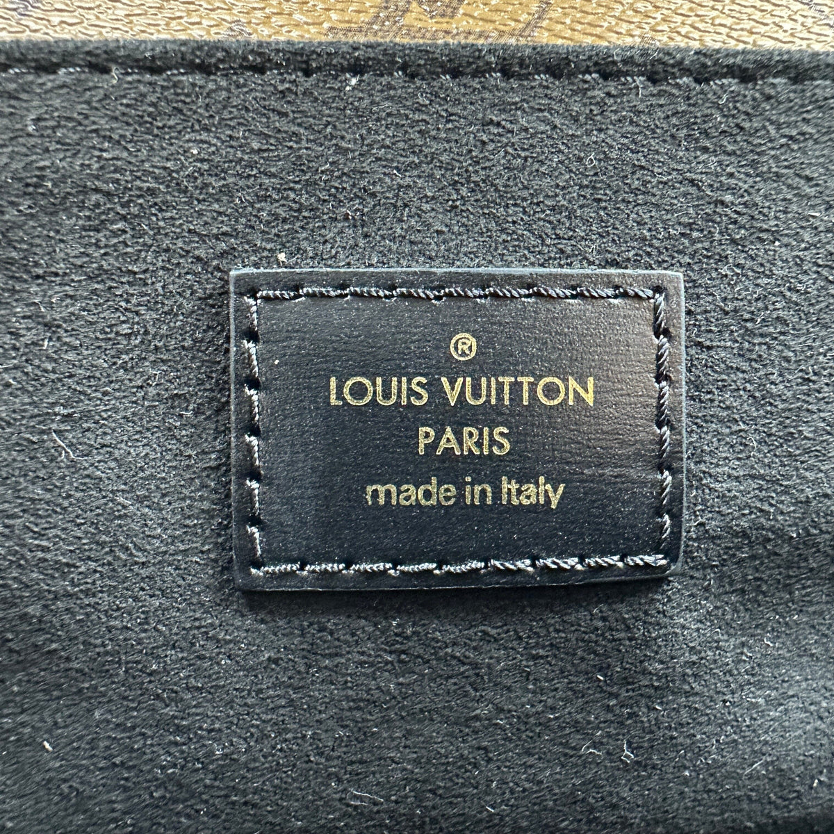 Louis Vuitton Monogram Reverse Canvas Pochette Métis 25cm Brown Crossbody Bag