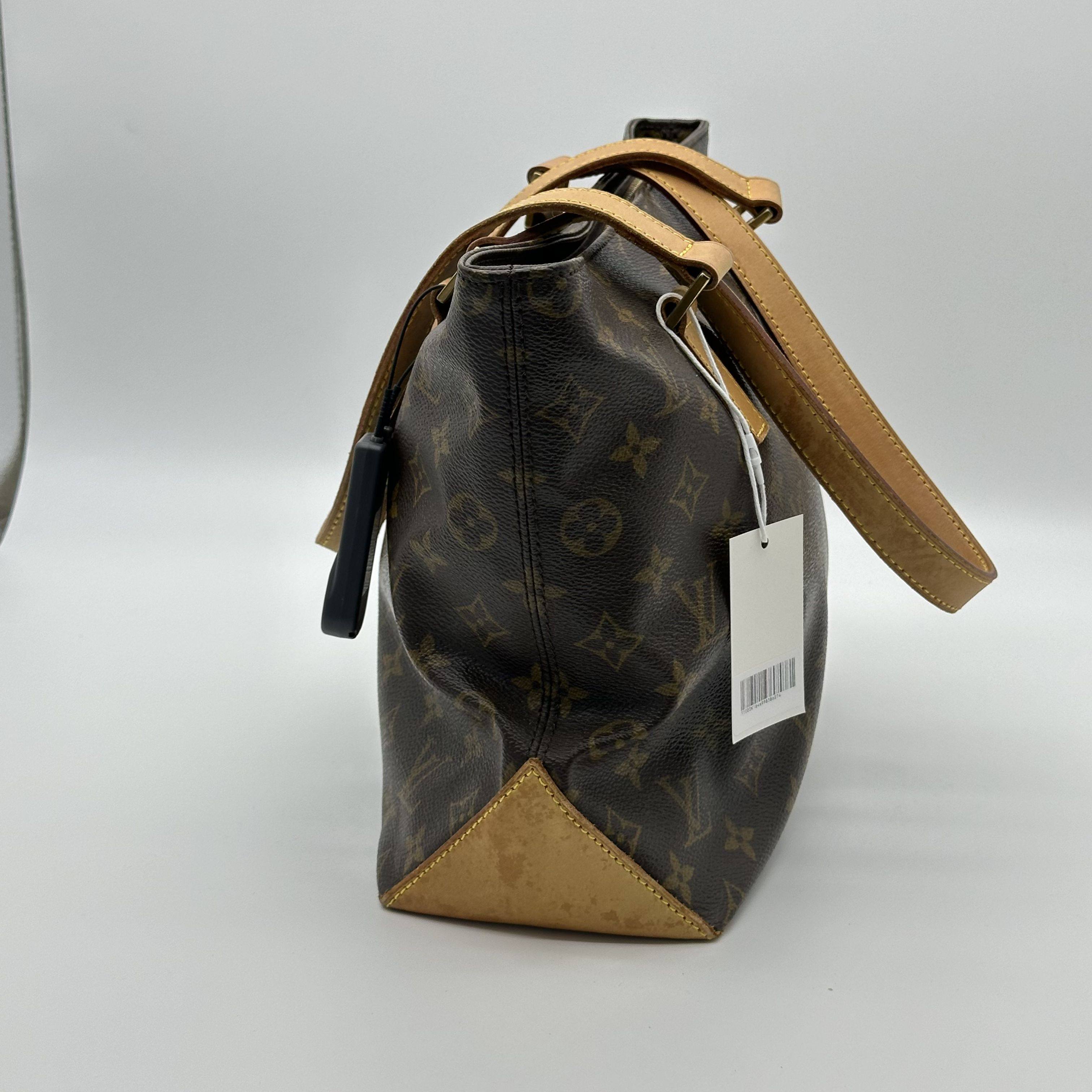 Louis Vuitton Cabas Piano Monogram Tote Bag Shoulder Handbag Vintage M51148