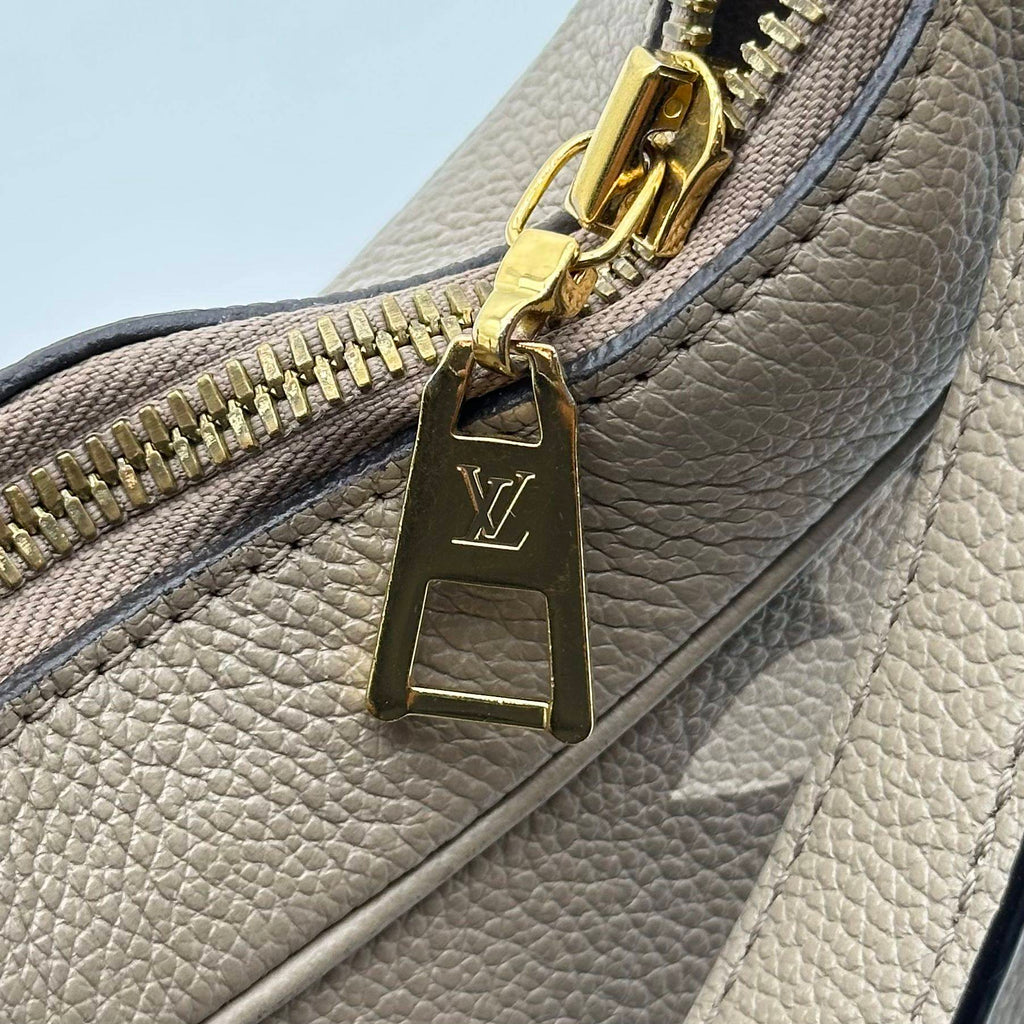 Louis Vuitton Monogram Empreinte Bagatelle M46112 Beige RFID