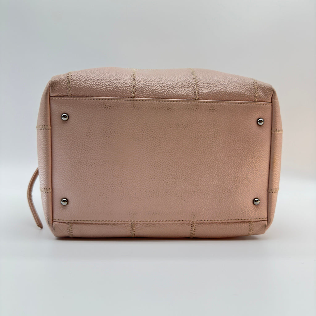Chanel Sport Line Quilted Nylon Pink 2-Way Shoulder Bag