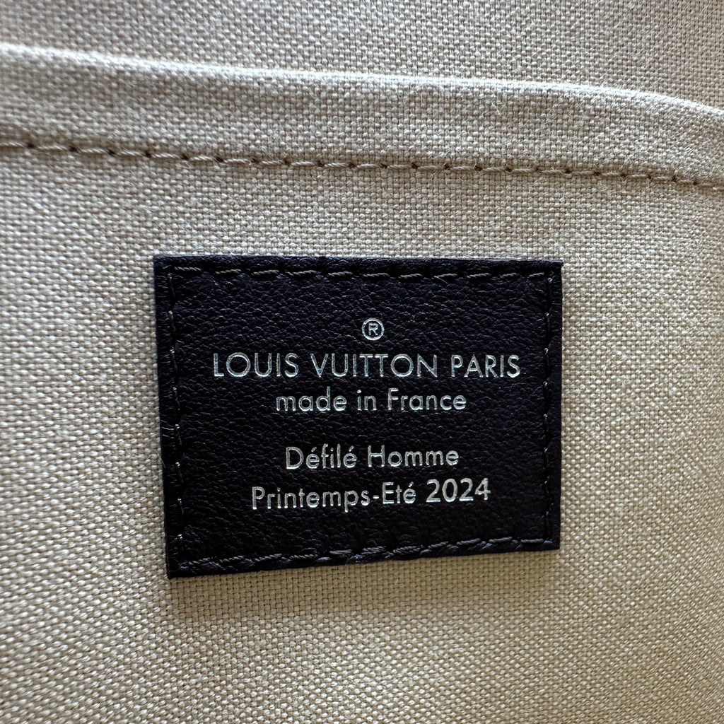 ルイ・ヴィトン アルマ 25 Henry Taylor Limited Edition レザー ハンドバッグ ショルダーバッグ クロスボディ RFID