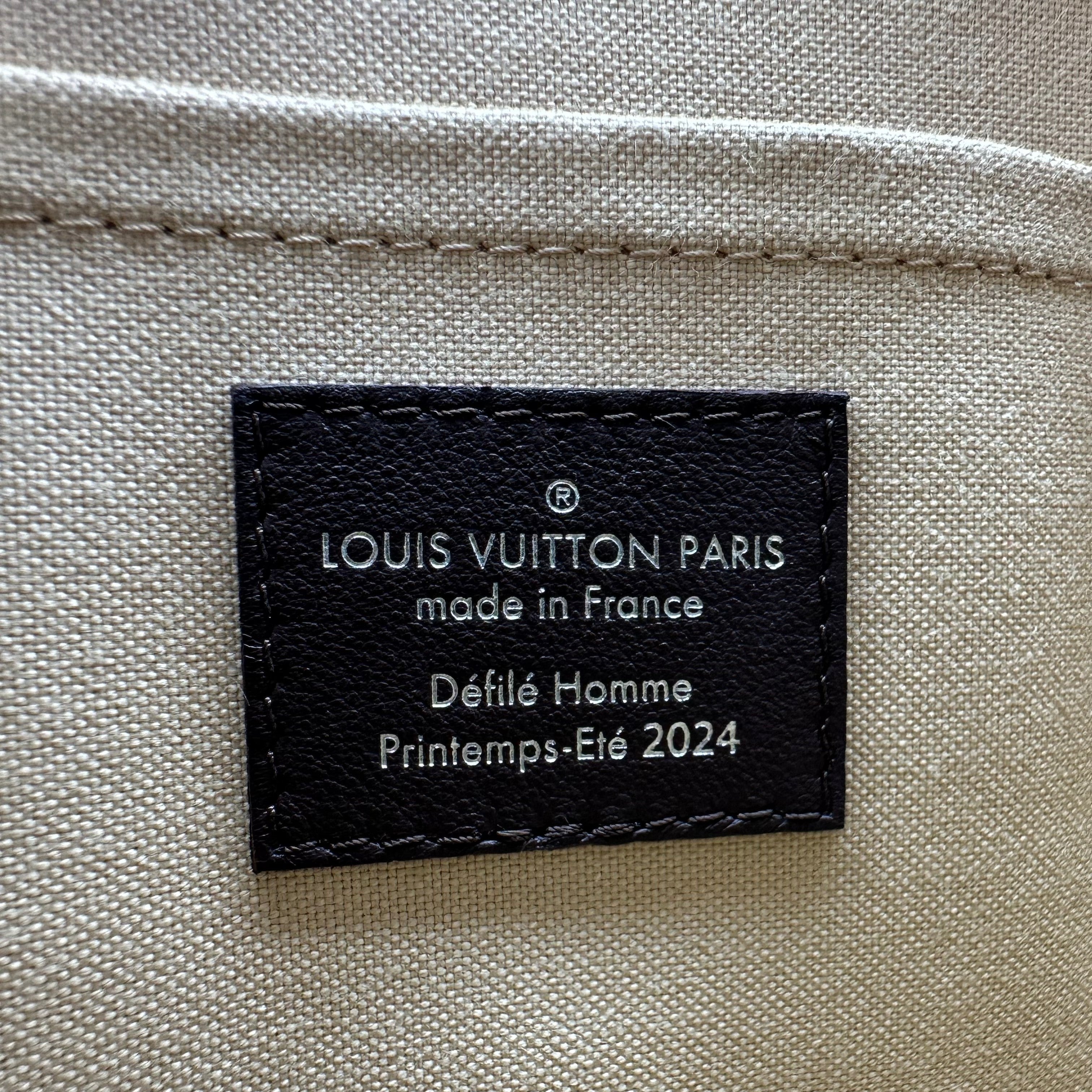 ルイ・ヴィトン アルマ 25 Henry Taylor Limited Edition レザー ハンドバッグ ショルダーバッグ クロスボディ RFID
