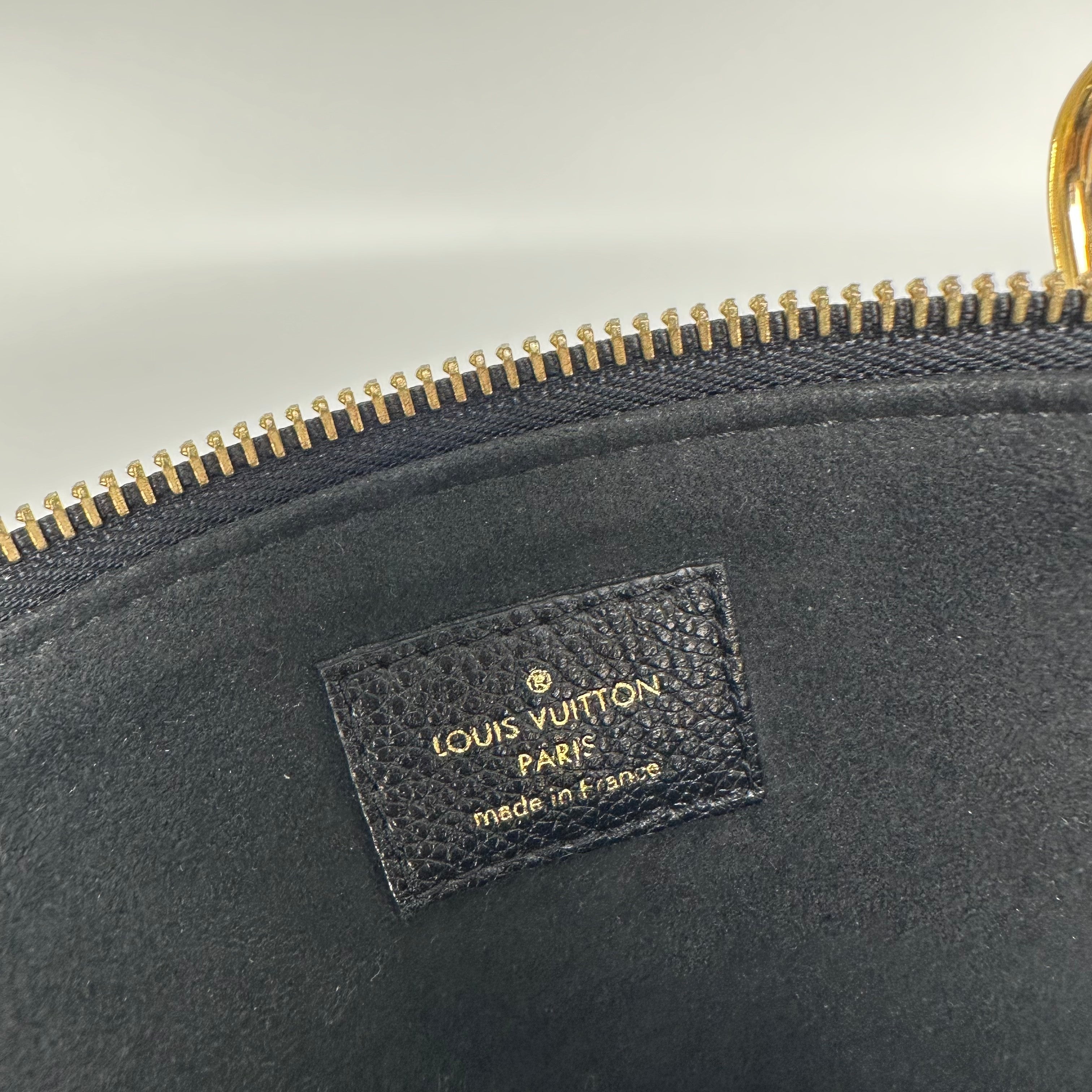Louis Vuitton two-tone Monogram Empreinte Petit Palais PM Handbag 2Way Blackpink M58913 RFID