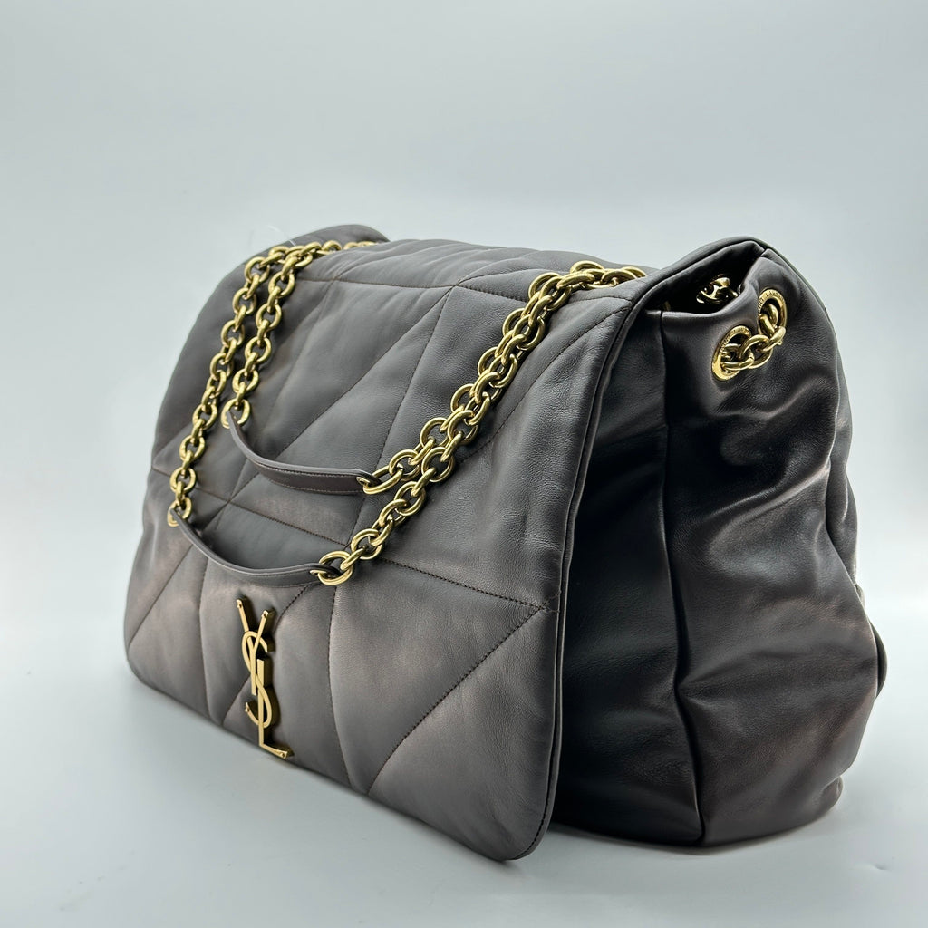 yves saint laurent  paris Jamie leather chain shoulder bag brown 805859