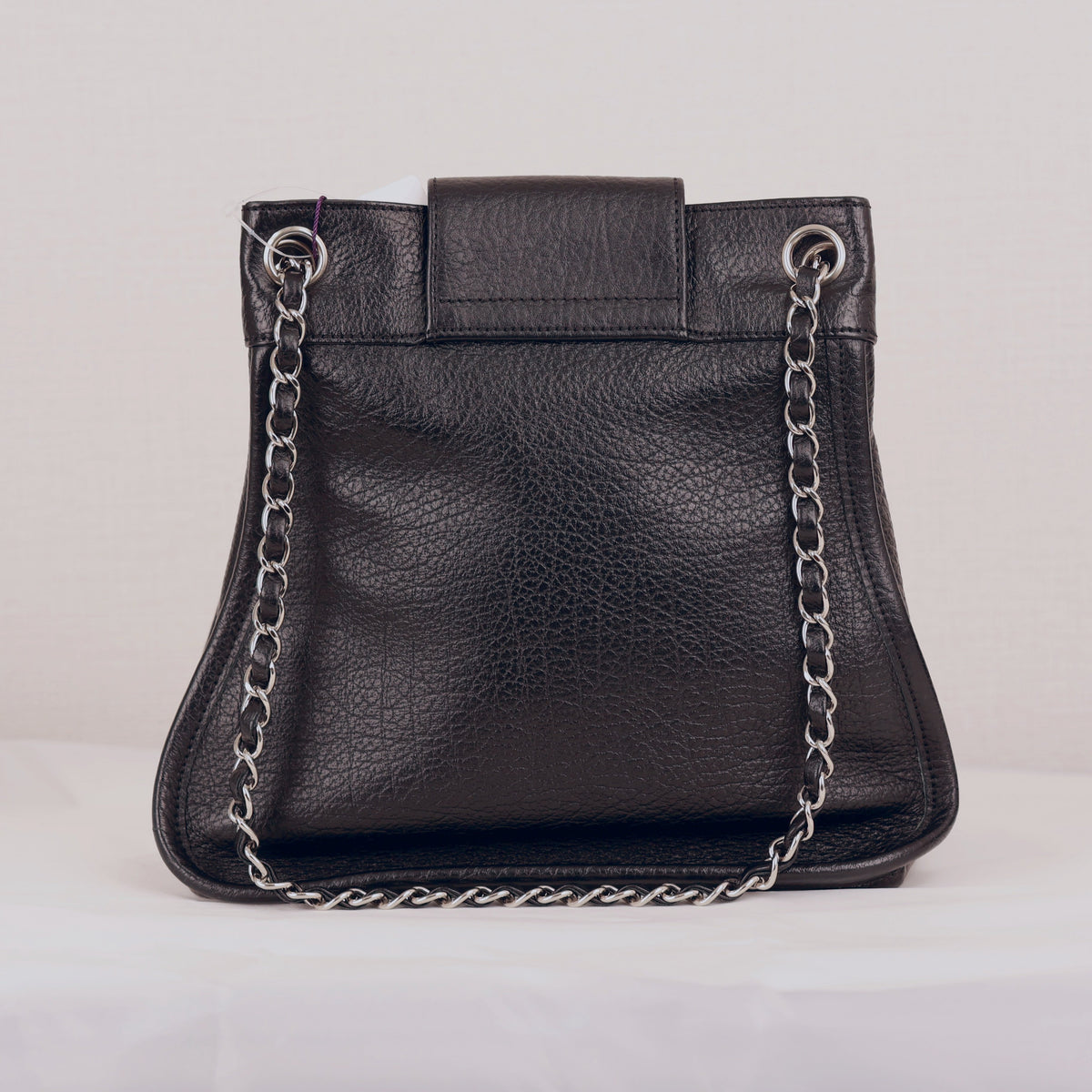 Chanel 2.55 Reissue Mademoiselle Lock Black Calfskin Tote Bag 9 Series