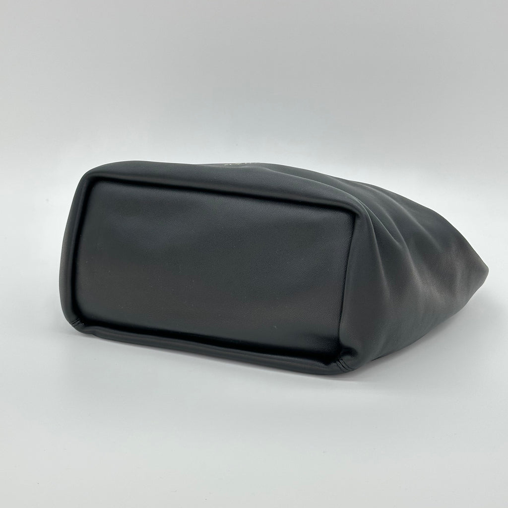 LOEWE Small Squeeze bag in mellow nappa lambskin Black 2way HOBO