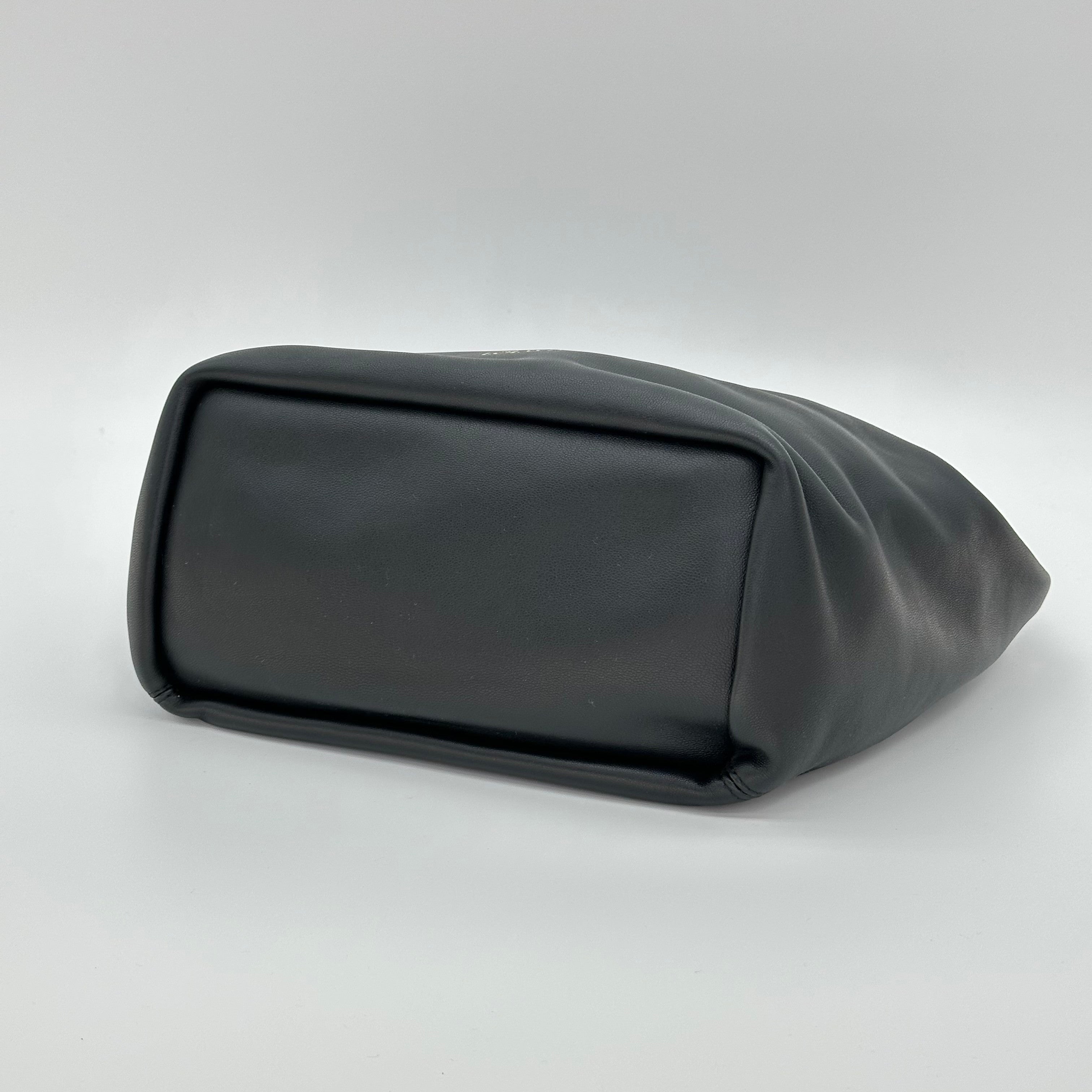 LOEWE Small Squeeze bag in mellow nappa lambskin Black 2way HOBO