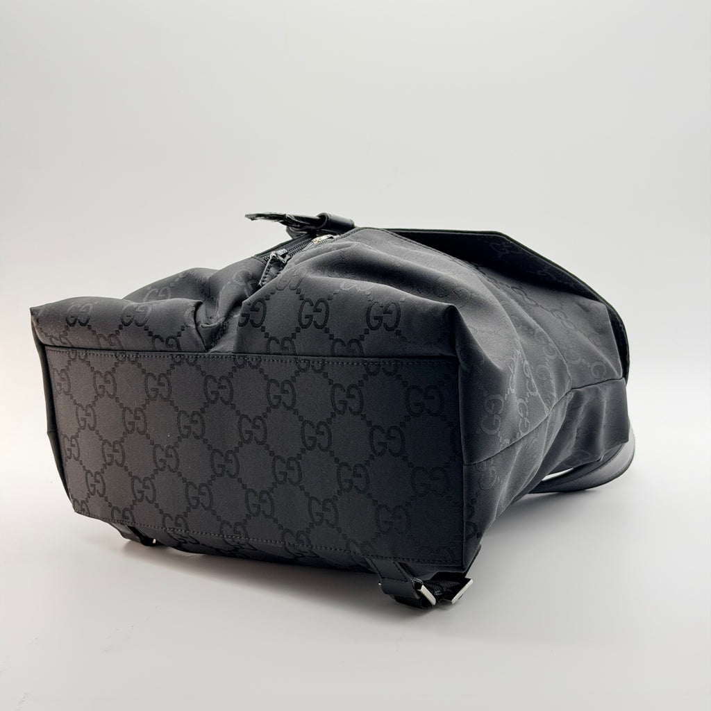 gucci pre-owned gg monogram backpack