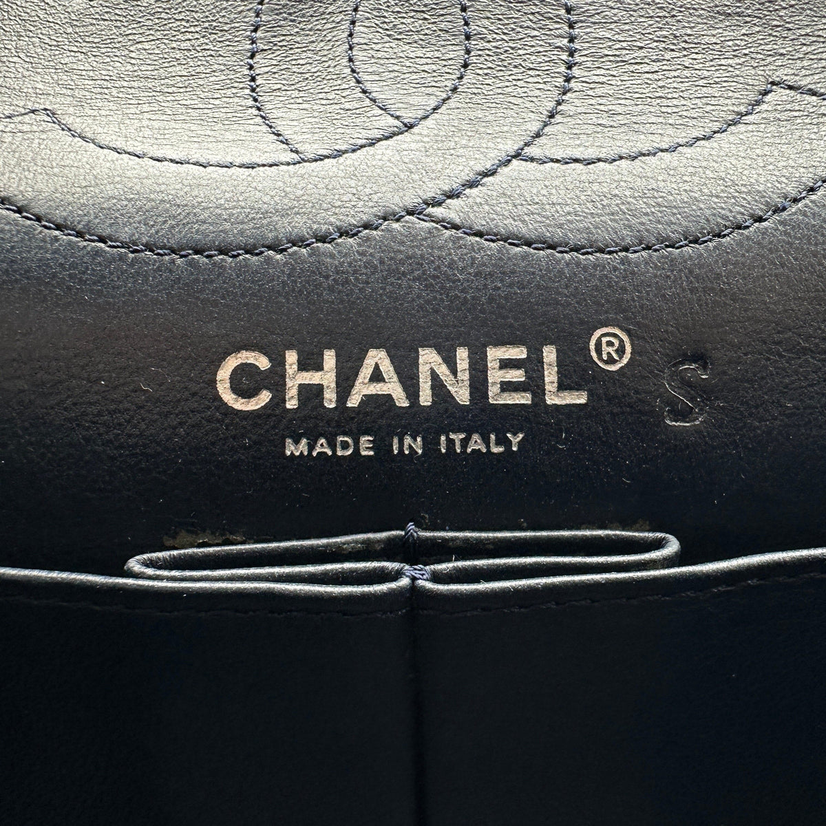 Chanel Quilted Denim Blue Chain Shoulder Bag