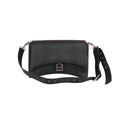 Balenciaga Downtown Bag Black Silver Hardware Shoulder Crossbody Bag
