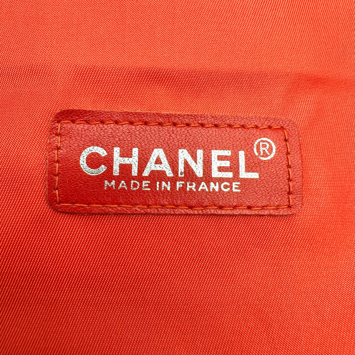 Chanel Nylon New Travel Line Red Tote Bag