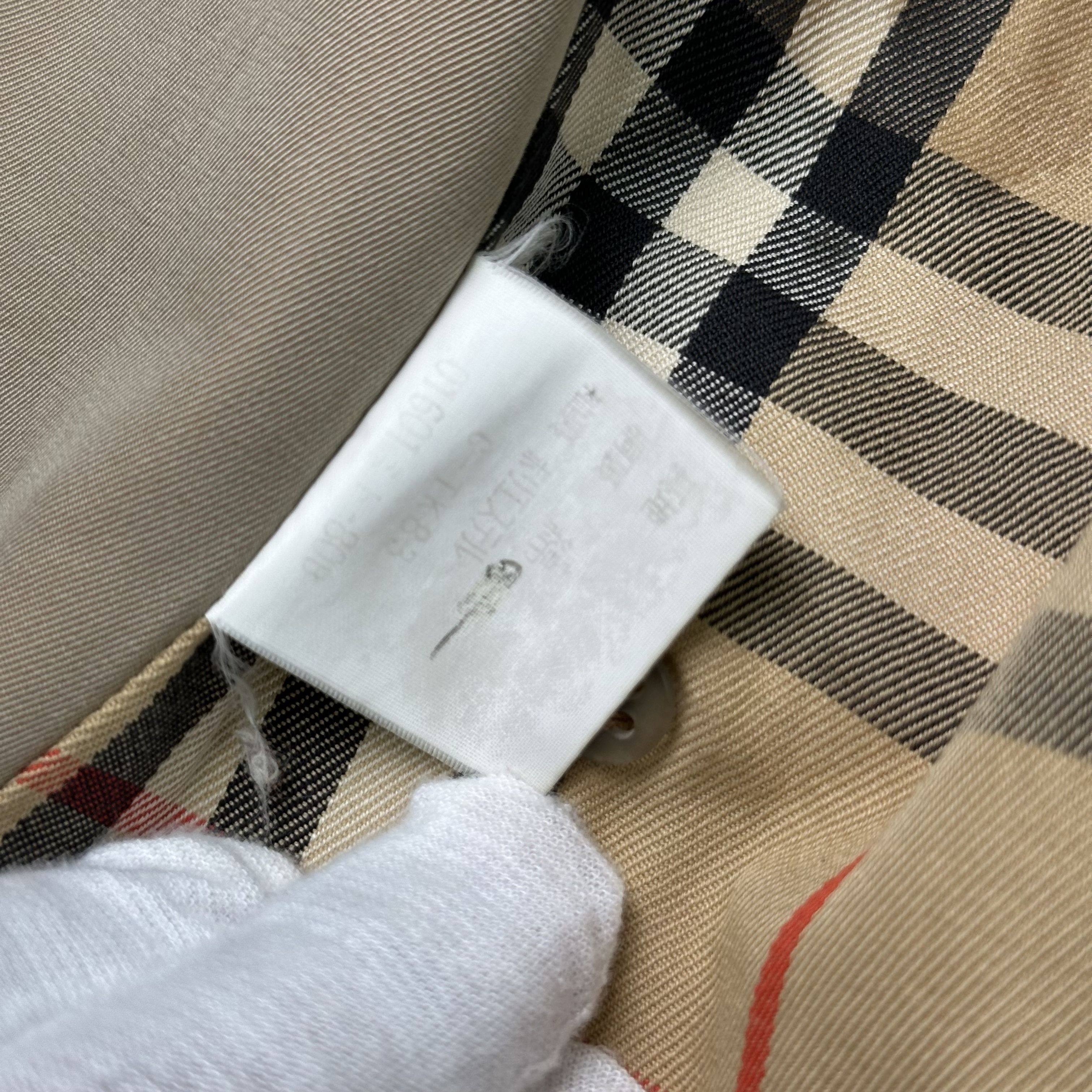 Burberry Classic Trench Coat Women Check Lining Light Khaki Outerwear