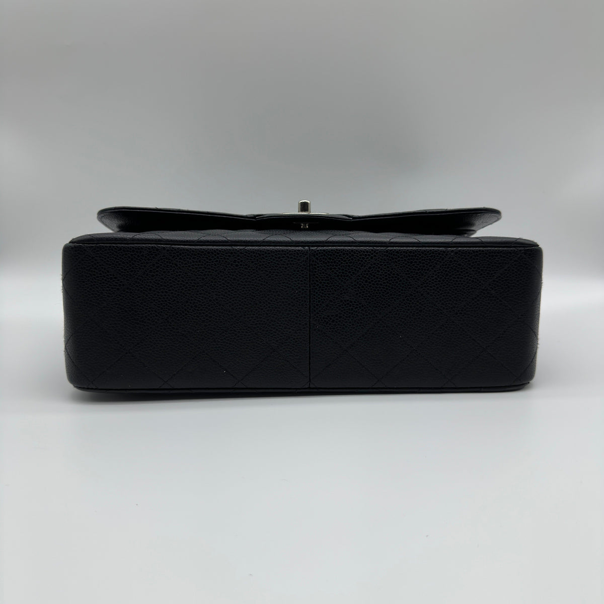 Chanel Matelasse 30 Caviar Leather Chain Shoulder Bag Black