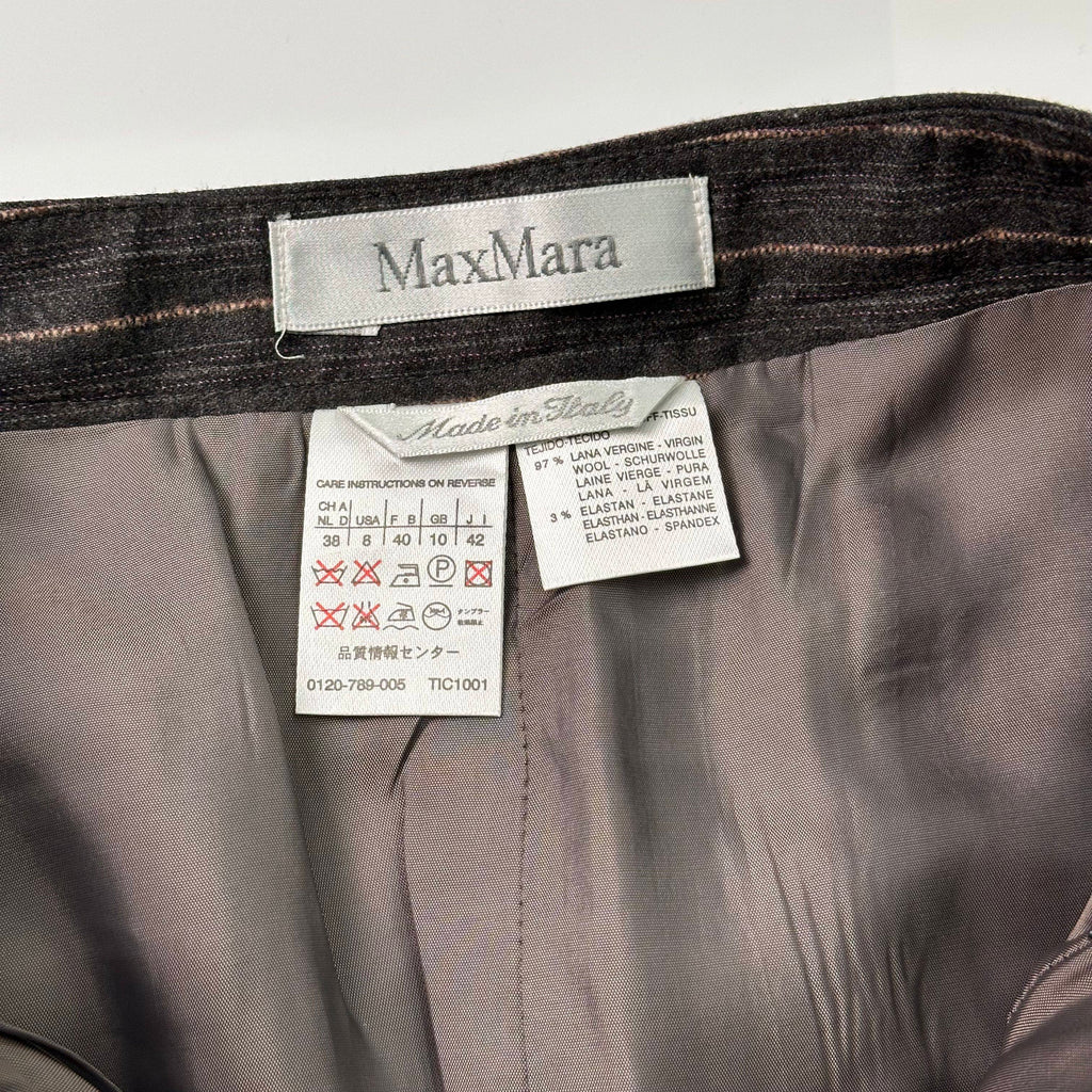 MaxMara white label first line wool set-up (jacket and skirt)