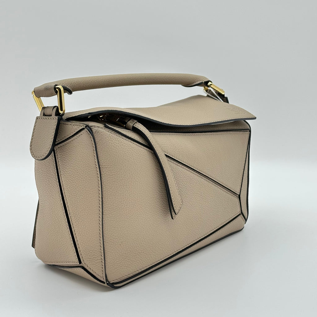 Loewe Small Puzzle Leather Crossbody Handbag 2WAY