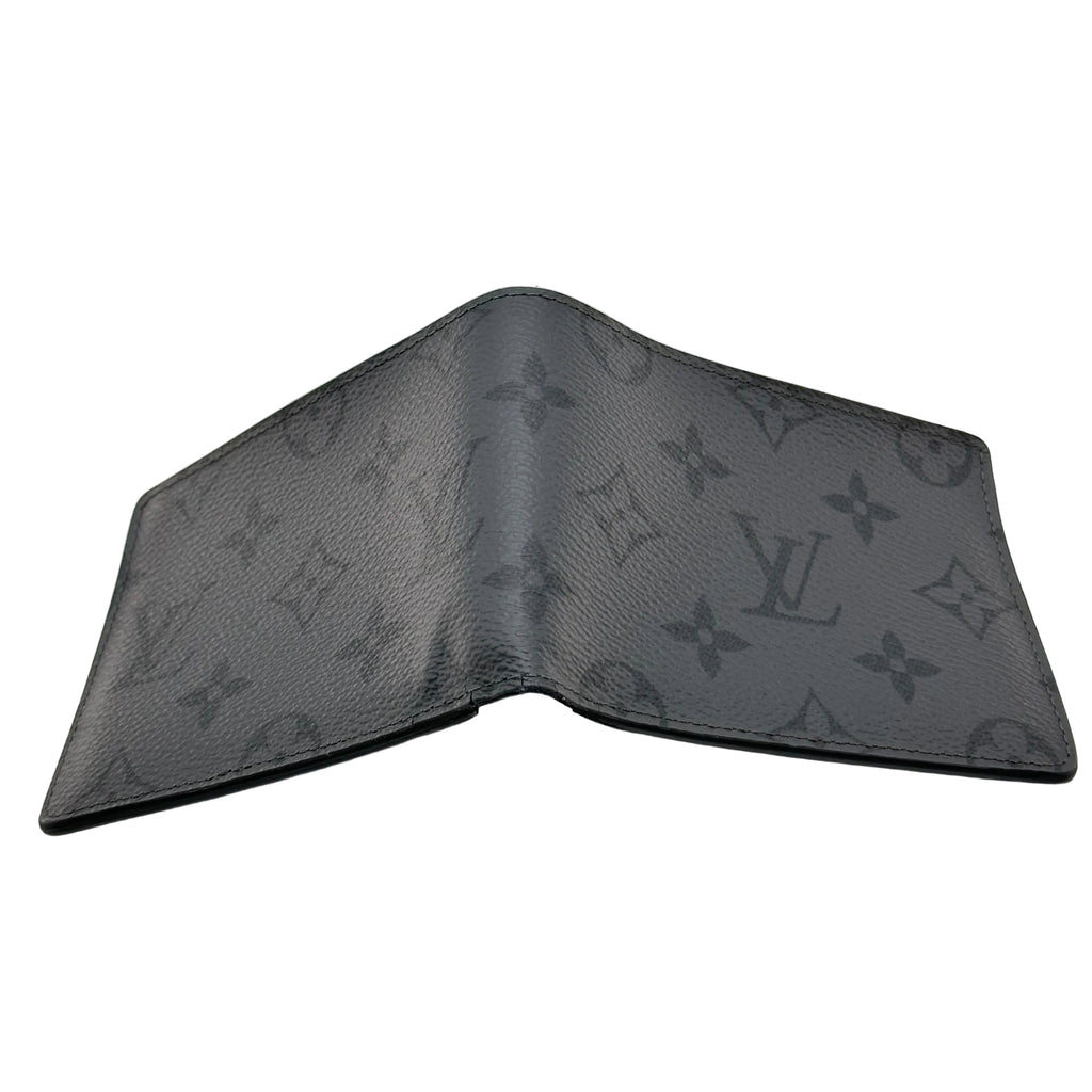 Louis Vuitton Slender Wallet Monogram Eclipse Reverse M80906