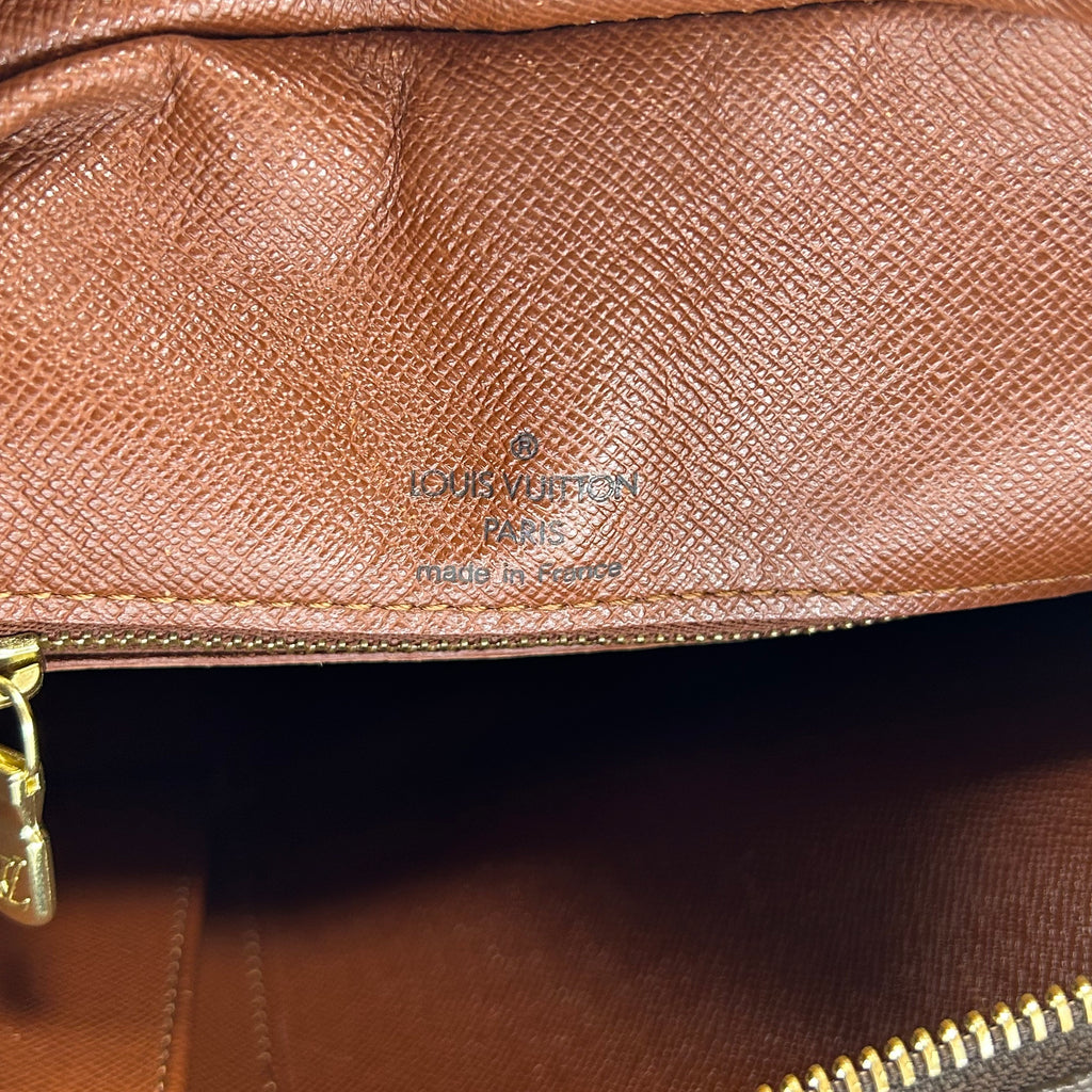 Louis Vuitton Monogram 帆布 Boulogne 小号单肩包 棕色涂层帆布 M51265