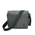 Louis Vuitton LOUIS VUITTON District PM Monogram Eclipse Black Gray Silver