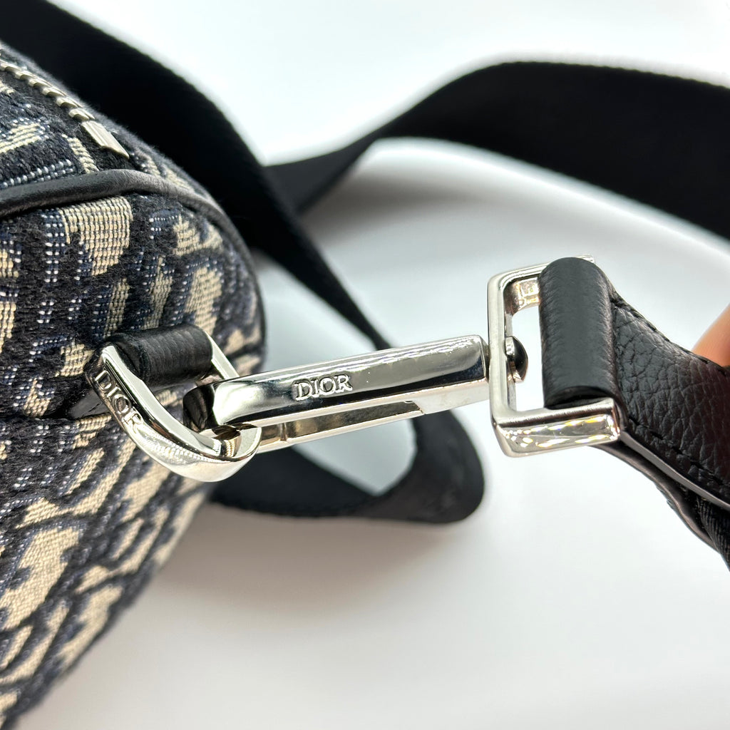 Christian Dior Roller Monogram Canvas Cylindrical Bag Shoulder Bag Crossbody Bag