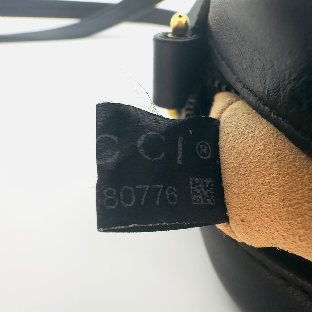 Gucci Matelassé Leather GG Marmont Mini Black Camera Bag