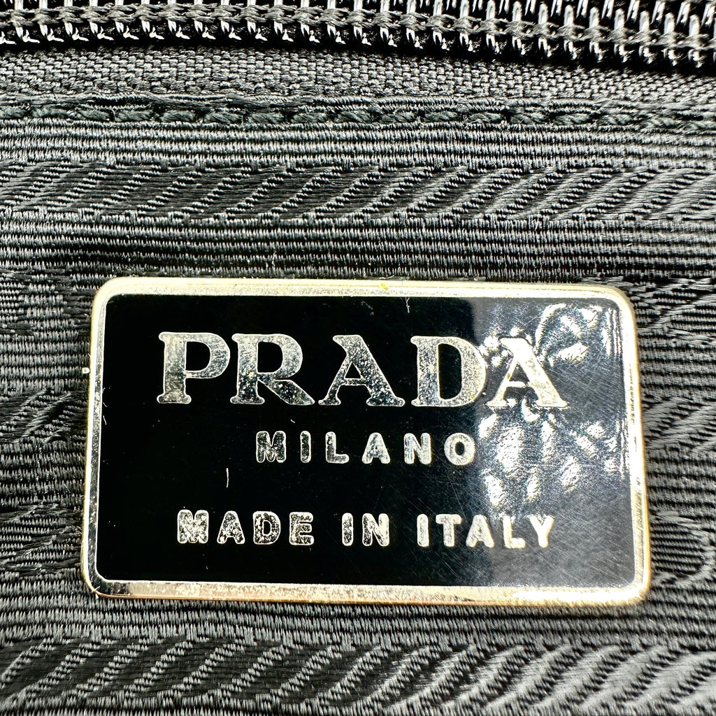 Prada Tessuto Nylon Black Backpack