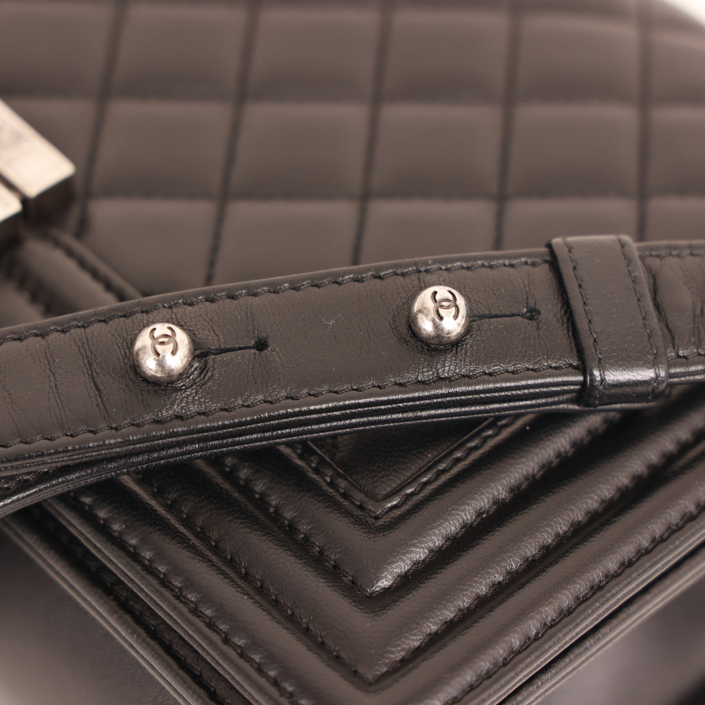 Chanel Coco Mark Chain shoulder Tote Bag calfskin production year 2013-2014