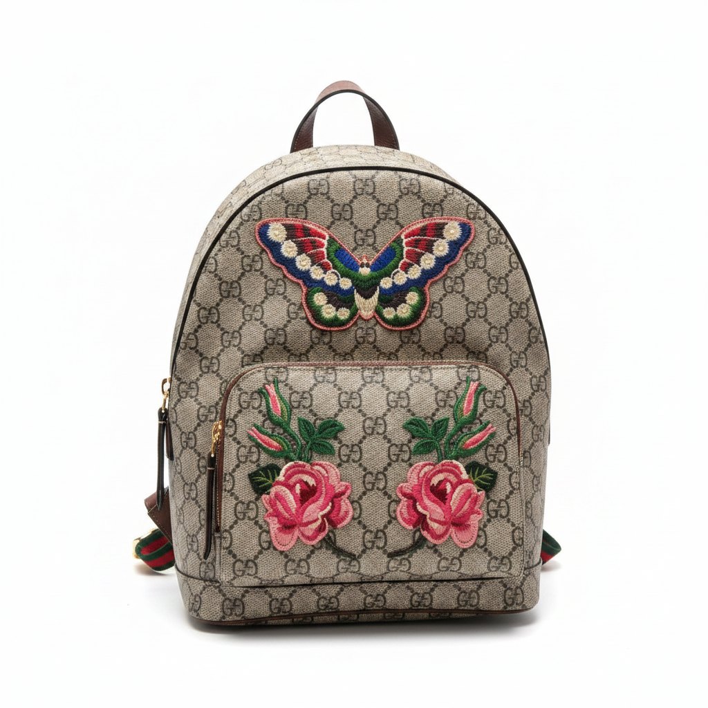 gucci pre-owned supreme butterfly mini backpack japan exclusive