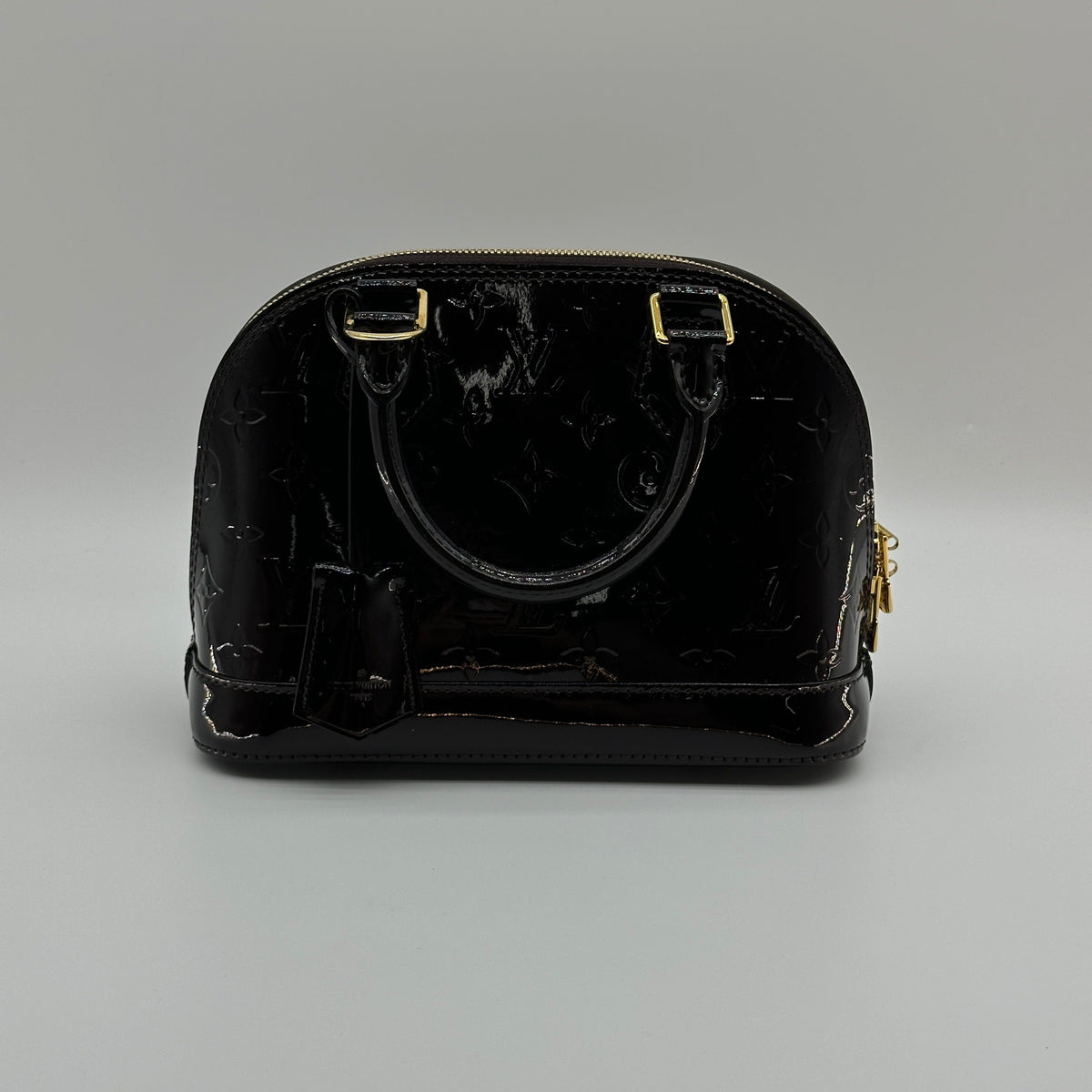 Louis Vuitton Vernis Alma BB M91678 MI1134 Purple