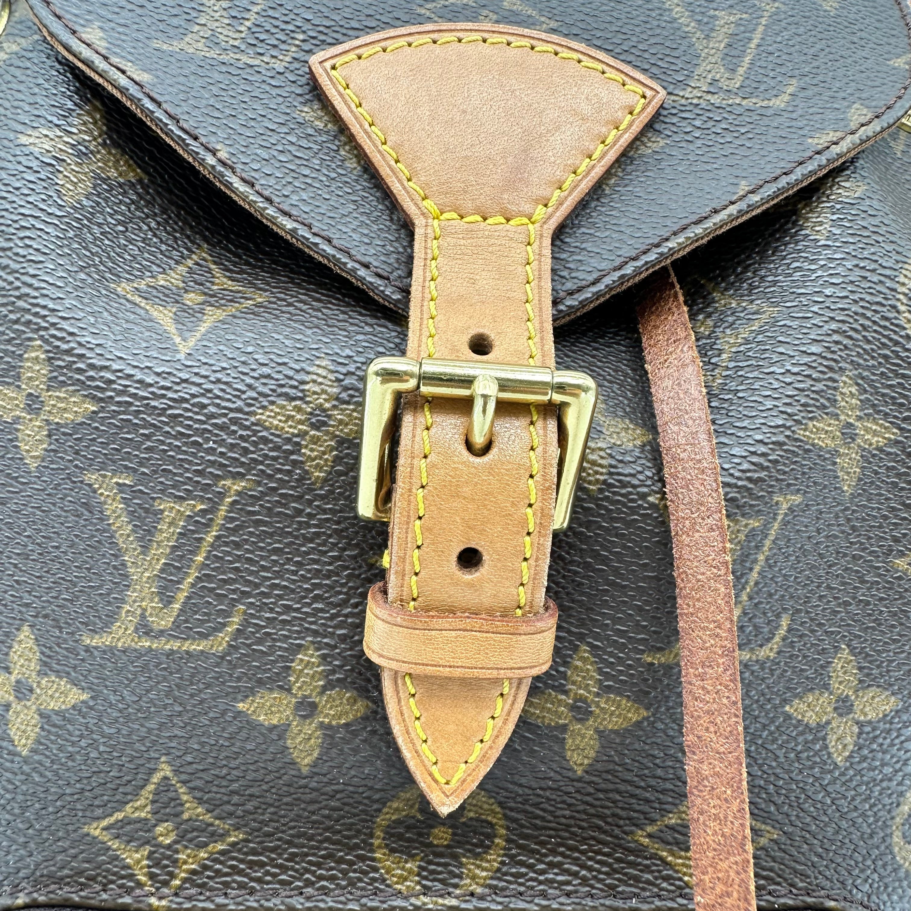 Louis Vuitton Montsouris MM Monogram Backpack M51136