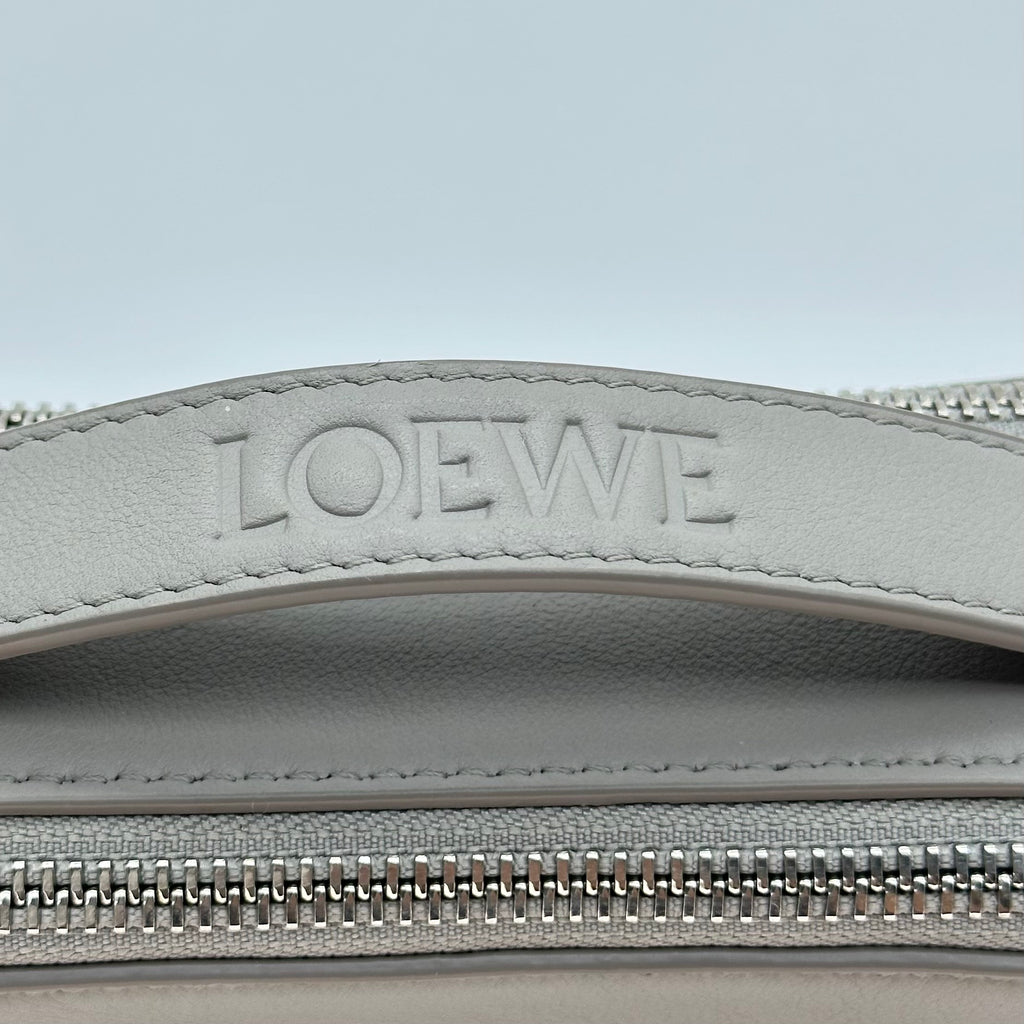 Loewe Men's Mini Crossbody Camera Bag in Satin Leather 2way
