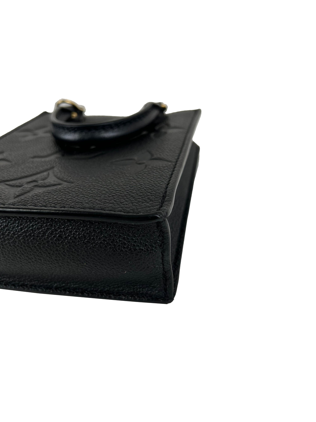 루이비통 Petite Sac Plat 모노그램 Empreinte 미니 핸드백 숄더백 M81417 RFID