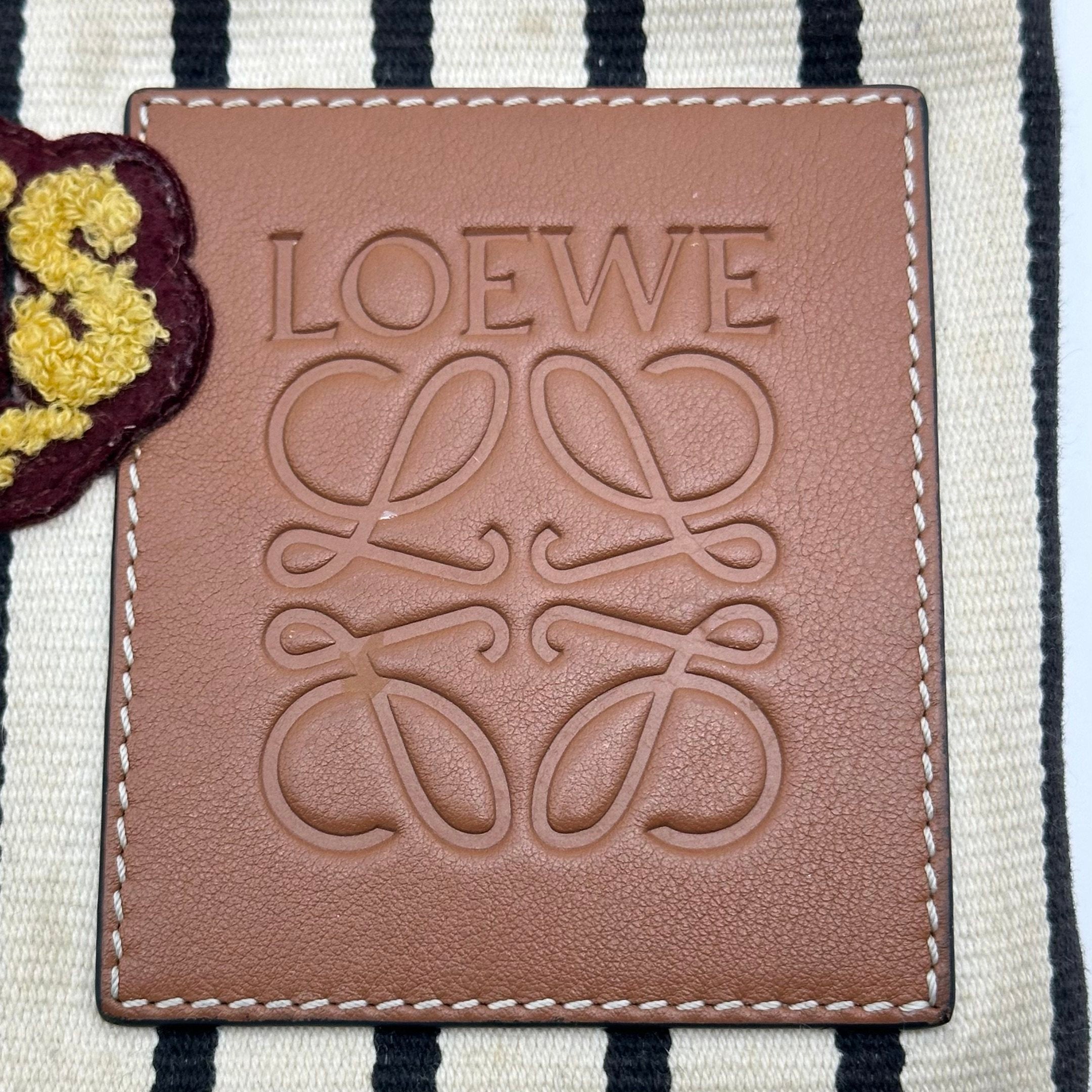 Loewe Embroidered Drawstring Pouch Crossbody