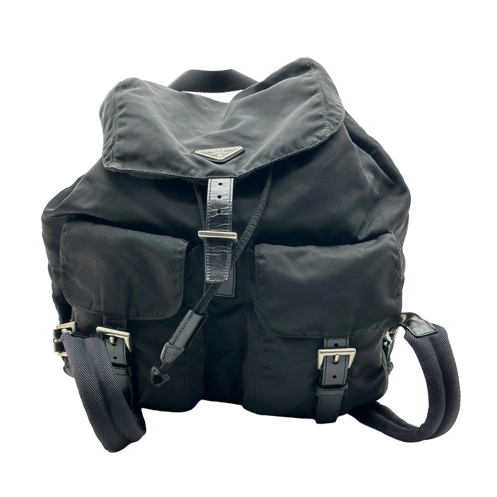 Prada Nylon Black Backpack