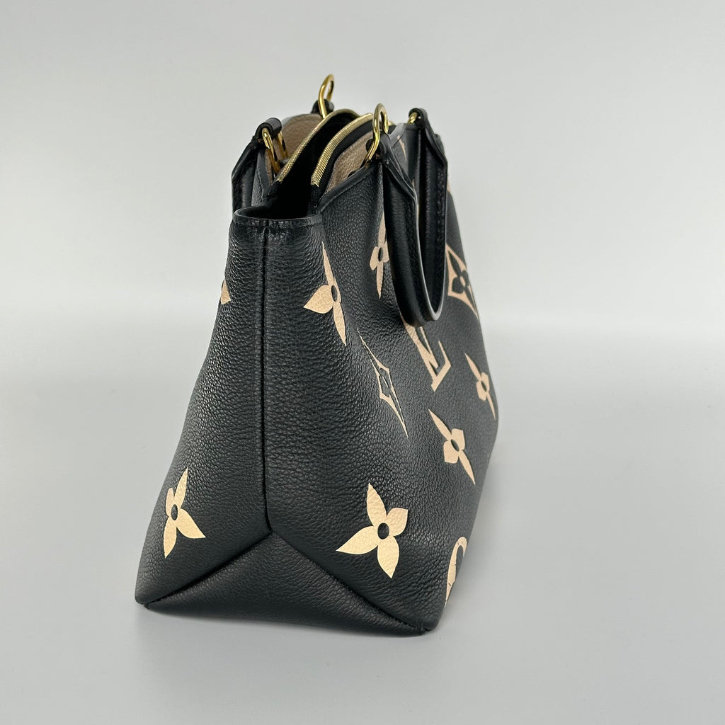 Louis Vuitton two-tone Monogram Empreinte Petit Palais PM Handbag 2Way Blackpink M58913 RFID