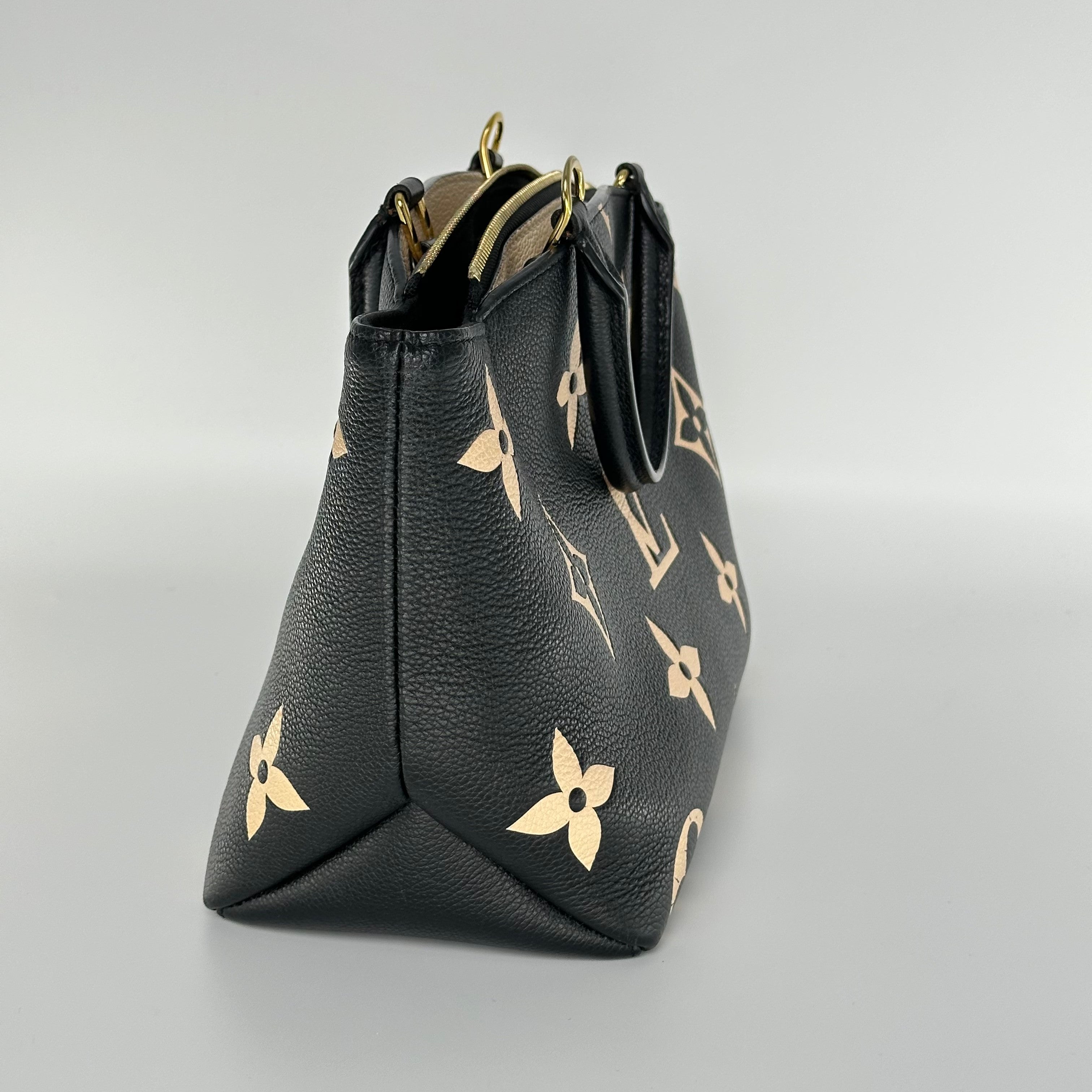 Louis Vuitton two-tone Monogram Empreinte Petit Palais PM Handbag 2Way Blackpink M58913 RFID